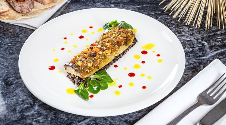 Скумбрія в медово-гірчичному маринаді