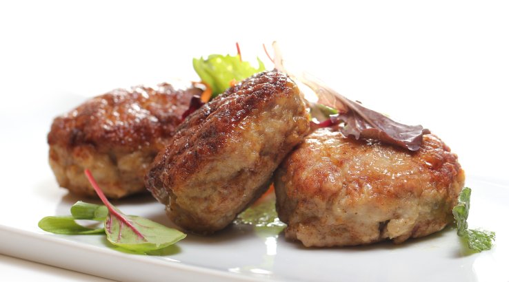 Котлети з фаршем і картоплею