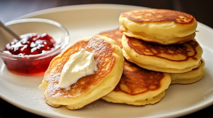 Пісні оладки на дріжджах