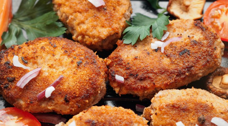 Котлети з вівсяних пластівців