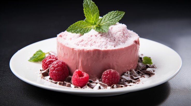 Малиновый мусс