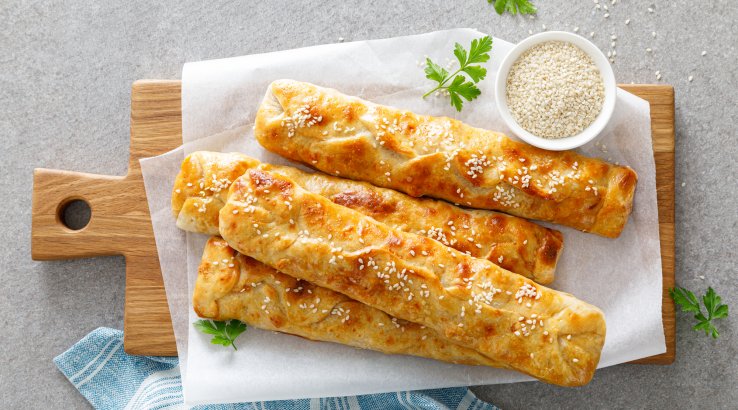 Роліні з куркою та грибами