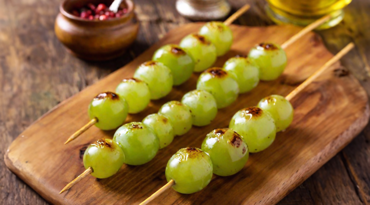 Виноград на грилі