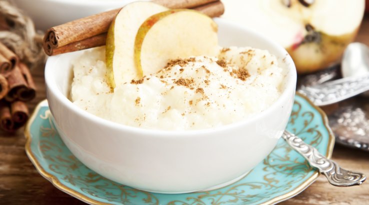 Рис з яблуками