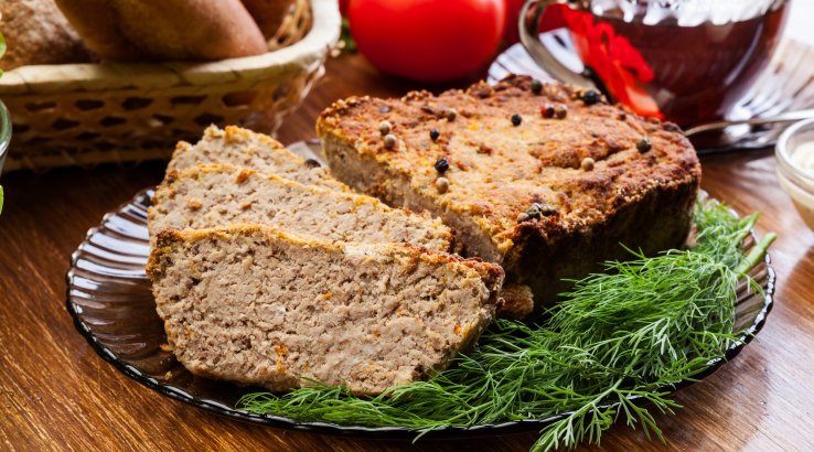 Запечений паштет