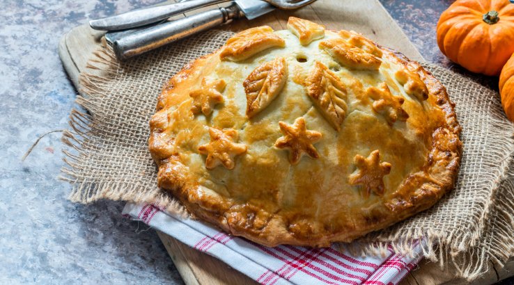 Пиріг з листковоо тіста плацинда