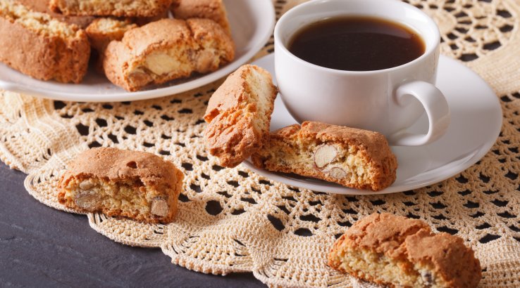 Печенье кантуччие с миндалем