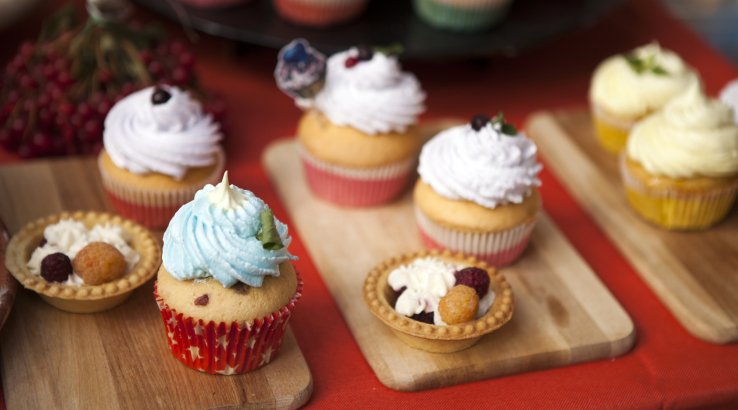 Тістечка в чашці