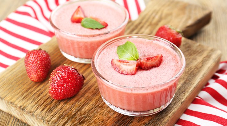 Полуничний мус