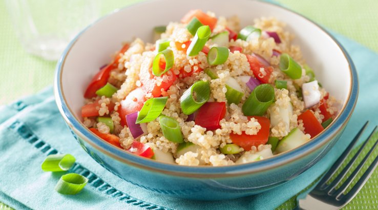 Салат з кускусом і ововчами