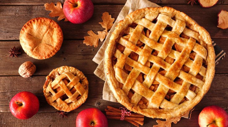 Японський яблучний пиріг