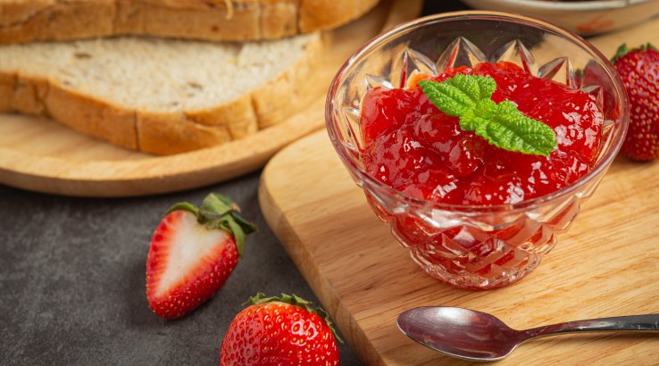 Желе з полуниці