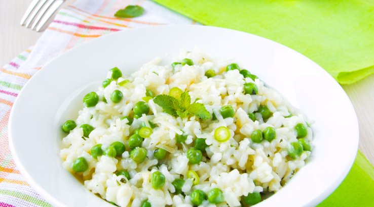 Рис з горошком