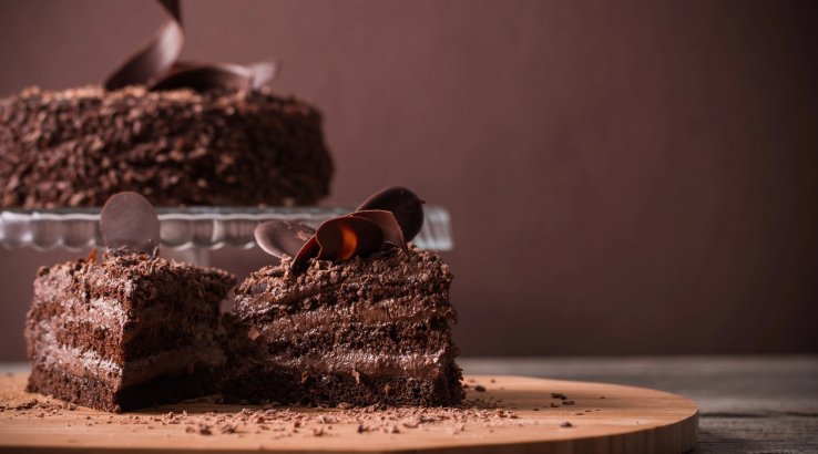 Шоколадно-кавовий пиріг