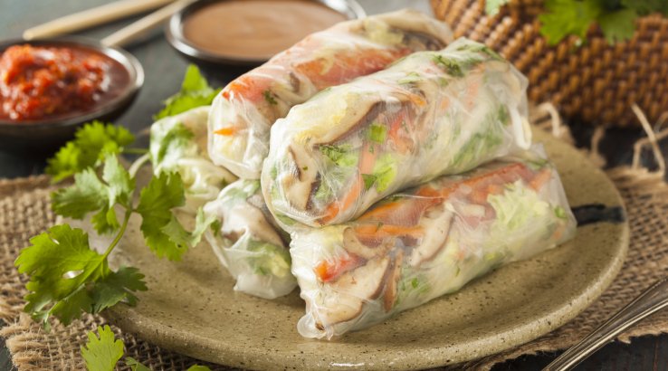 Веганские роллы