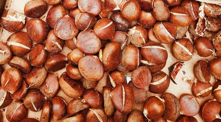 каштани в духовці