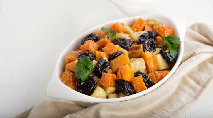 Картопля з гарбузом