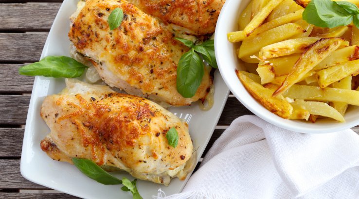 Фаршироване куряче філе