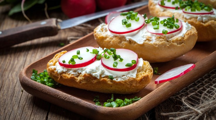 Намазка з редиски й сала для бутербродів