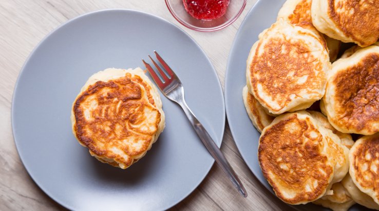 оладки на воді