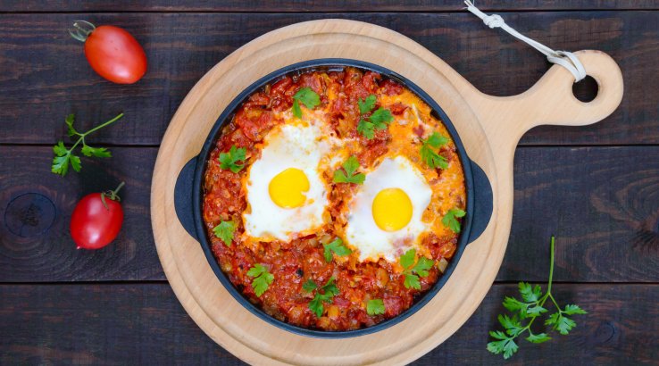 Шакшука у мікрохвильовці