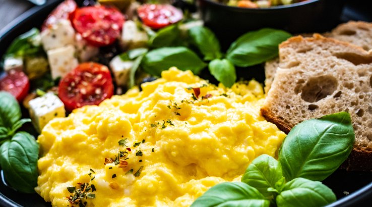 Яєчня з фетою