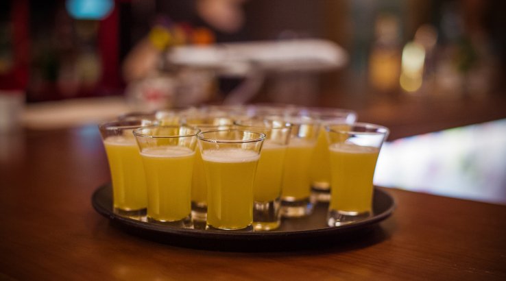 Шутер з горілкою та динею