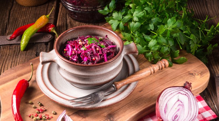 Маринована червона капуста