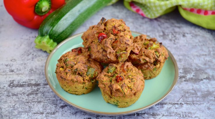Овочеві кекси з кабачком і картоплею