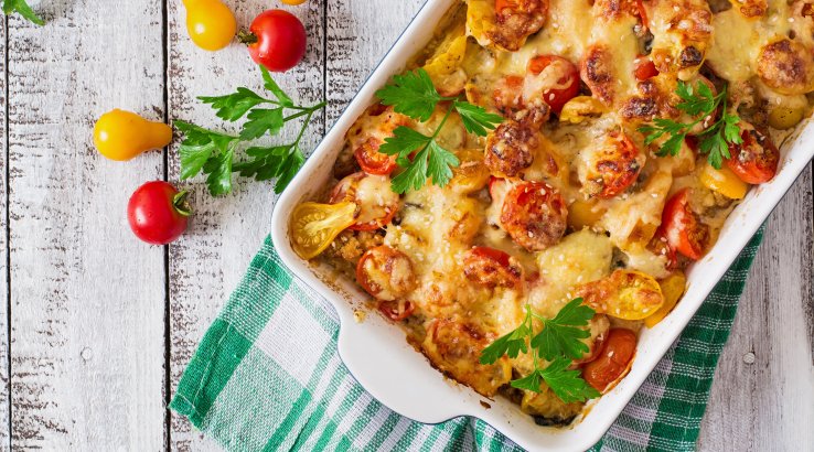 Запіканка з сосисками