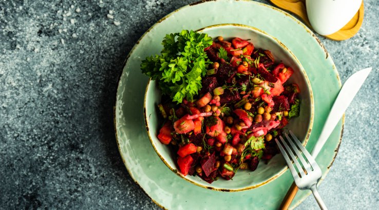 Вінегрет зі щавлем