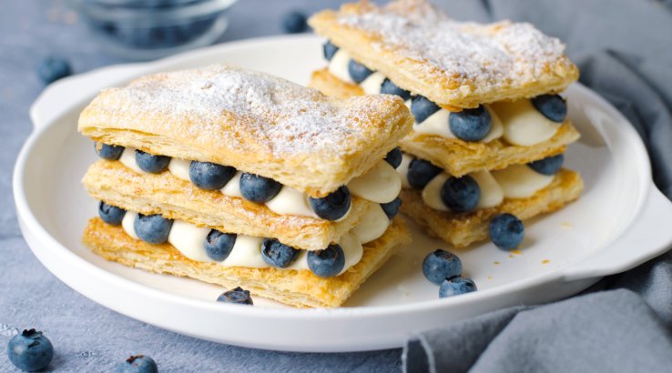 Тістечка з лохиною