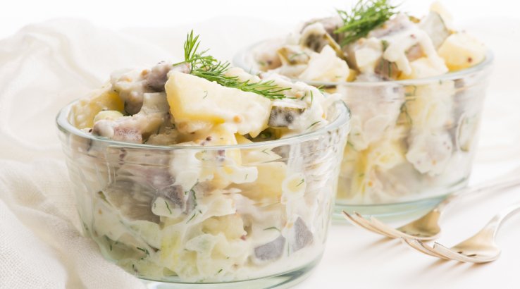 Салат з оселедцем