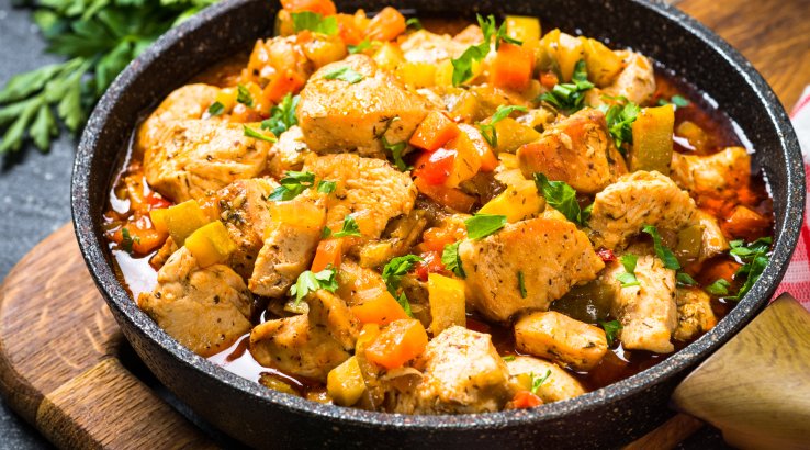 Рагу з курки та овочів