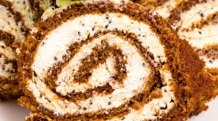 Рулет с маковым кремом