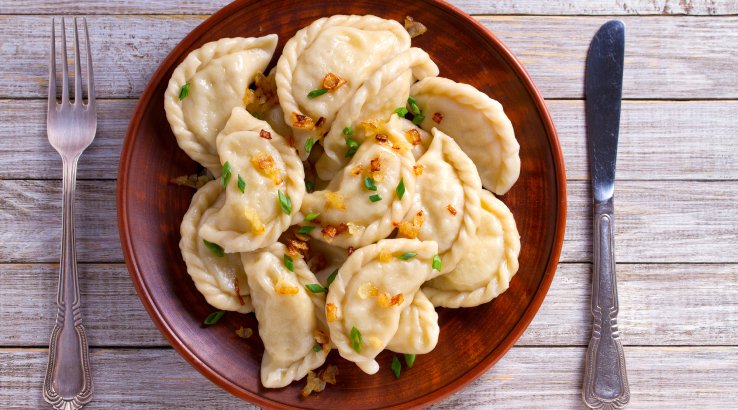 Вареники з картоплею