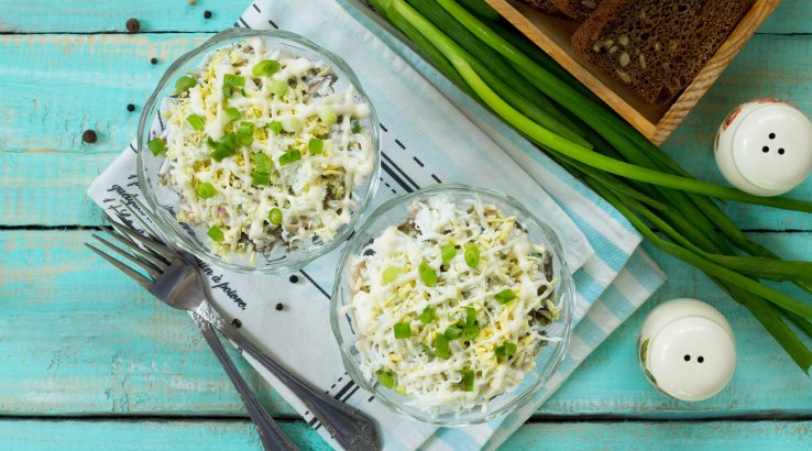 Салат з куркою