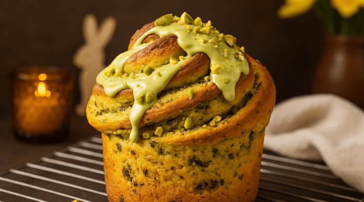 Крафіни з фісташковою пастою