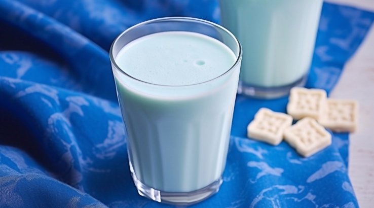 Синє молоко