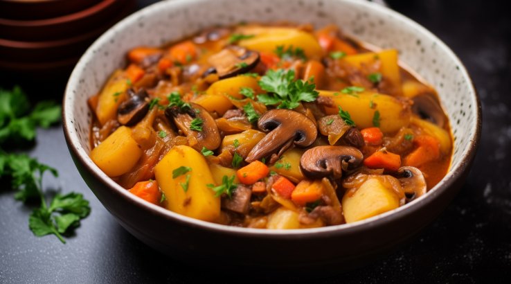 овочеве рагу на обід