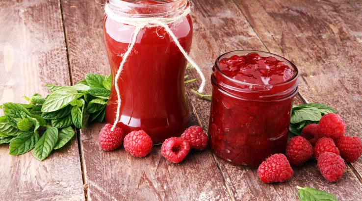 Густий малиновий джем без кісточок