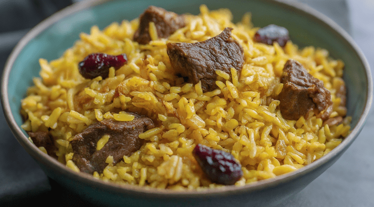 Плов з кизилом