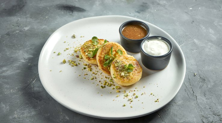 Сирники із цибулею