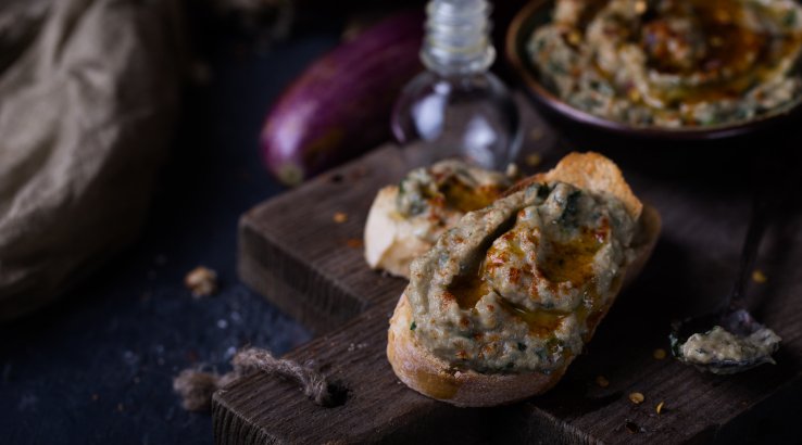 Баклажанна паста