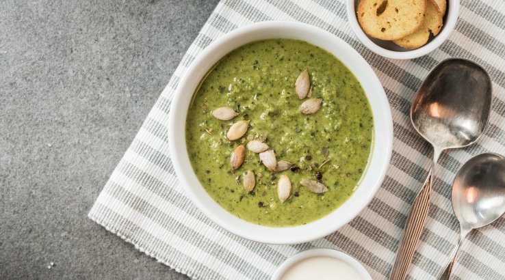 «Запечений» грибний крем-суп