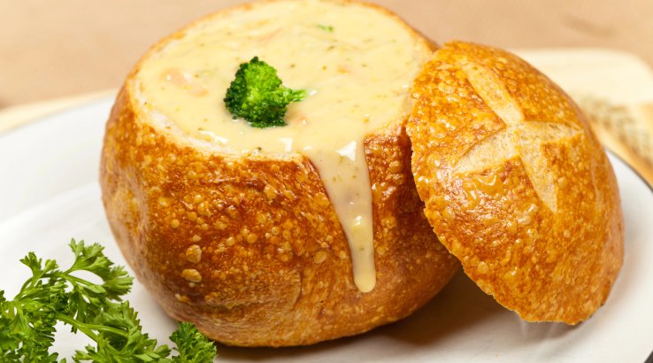 Жульєн з куркою в їстівному горщику