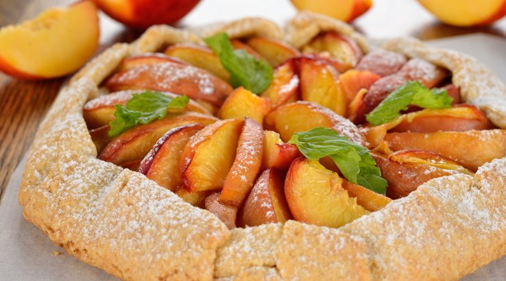 Галета з нектаринами