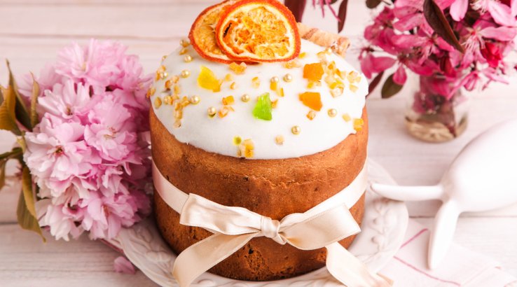 Великодній кекс на дріжджах