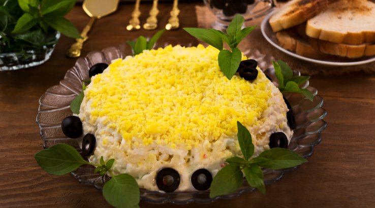 «Мімоза» — класичний рецепт