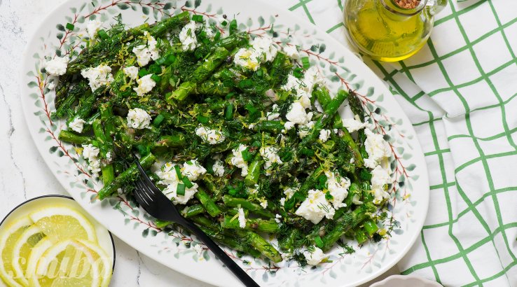 Салат зі спаржі